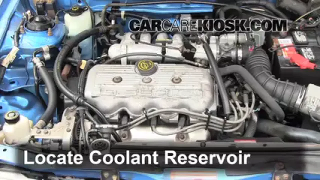 1994 Mercury Tracer 1.9L 4 Cyl. Sedan Antigel (Liquide de Refroidissement) Vérifiez le niveau d'antigel